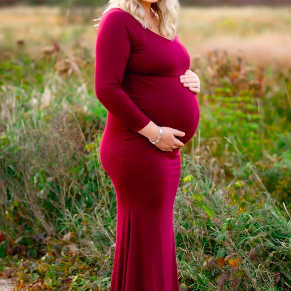 Maternity shoot dress